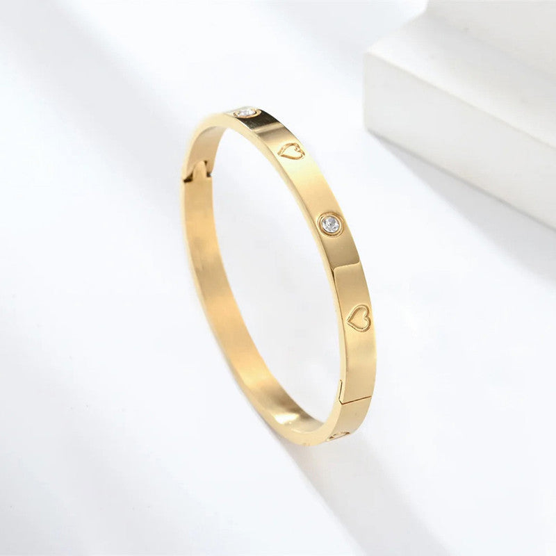 Timeless Love 18K Gold Plated Bracelet