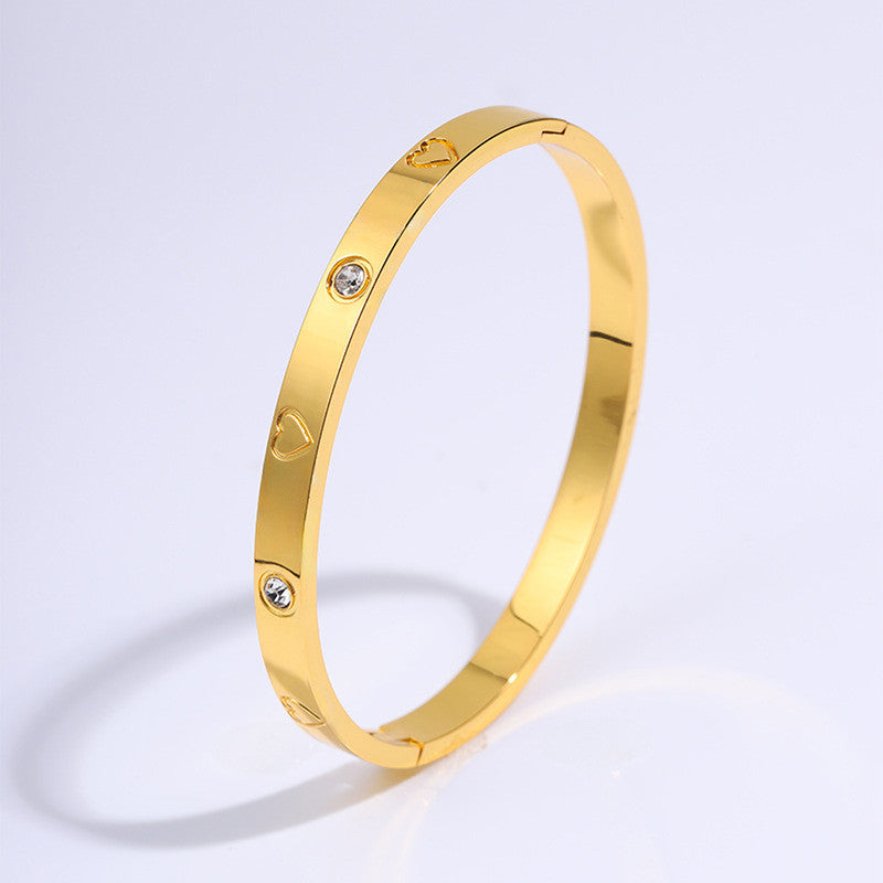 Timeless Love 18K Gold Plated Bracelet